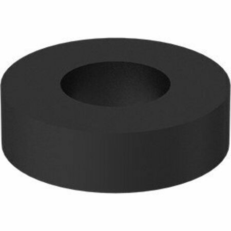 BSC PREFERRED Chemical-Resistant Santoprene Sealing Washer for No 8.150 ID 312 OD.068-.088 Thick Black, 100PK 94733A703